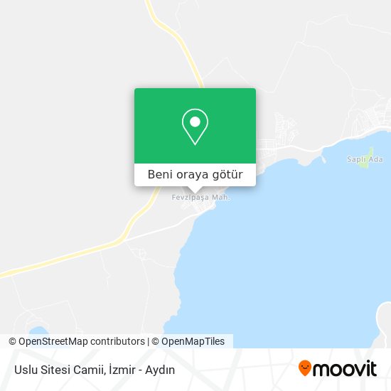 Uslu Sitesi Camii harita