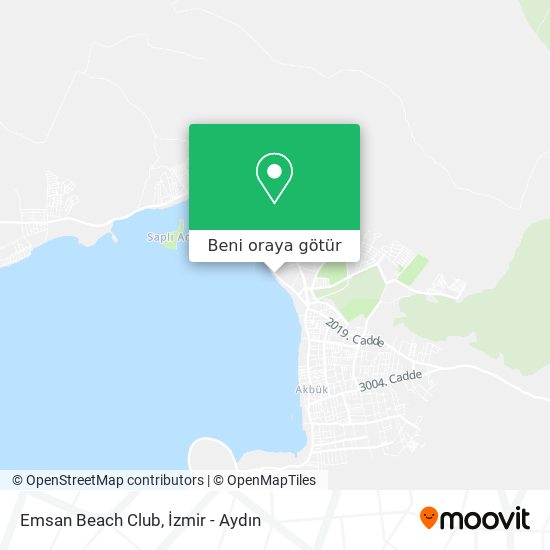 Emsan Beach Club harita