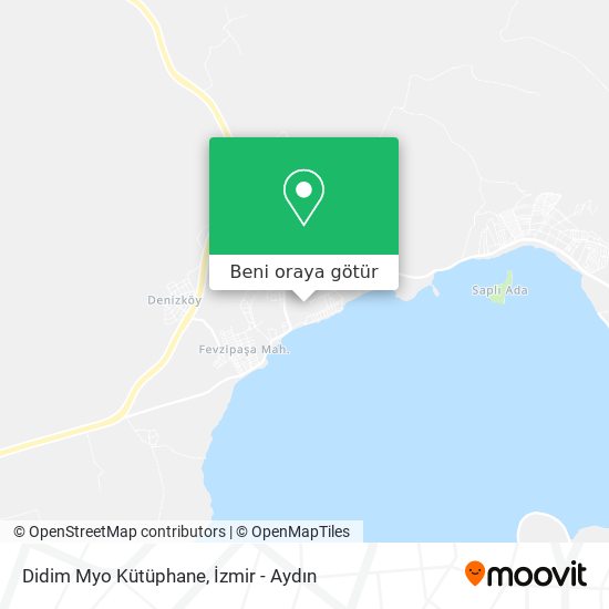 Didim Myo Kütüphane harita