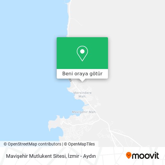Mavişehir Mutlukent Sitesi harita