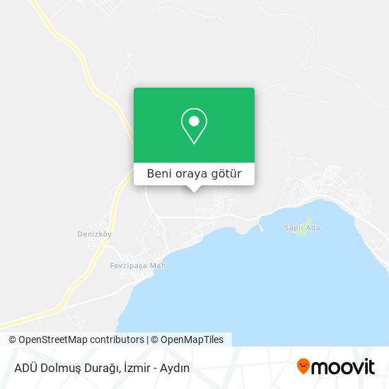 ADÜ Dolmuş Durağı harita