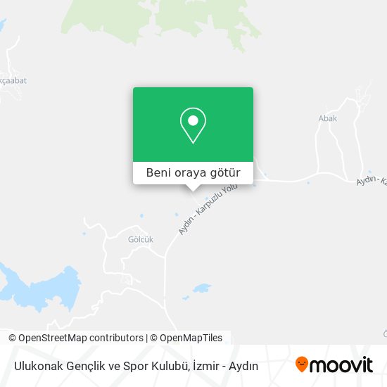 Ulukonak Gençlik ve Spor Kulubü harita