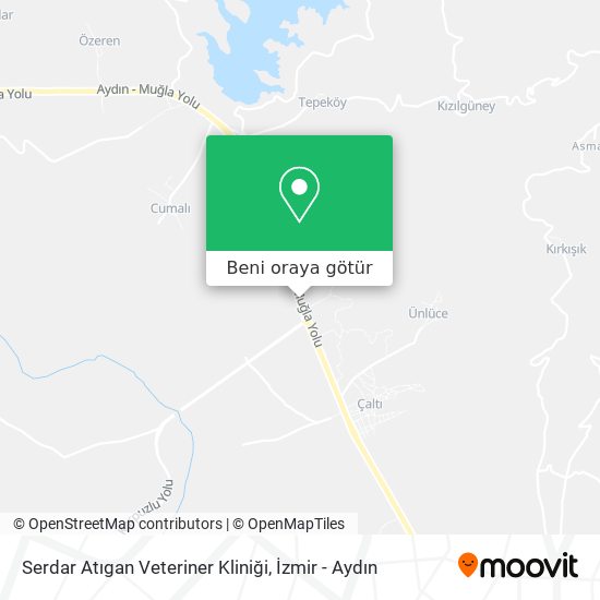 Serdar Atıgan Veteriner Kliniği harita
