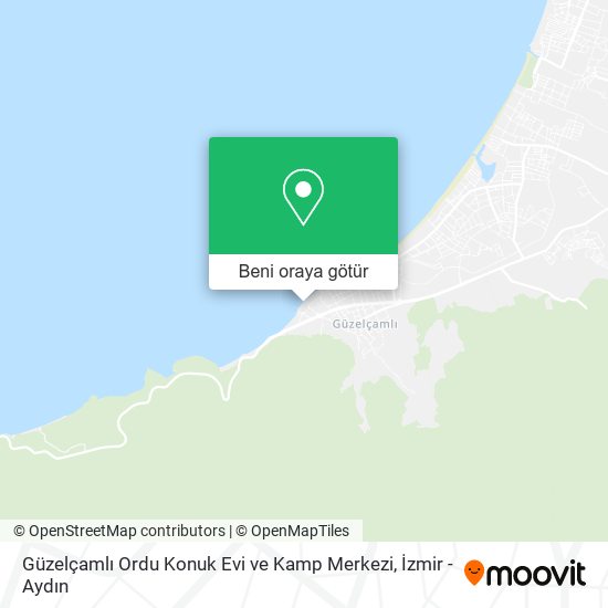 Güzelçamlı Ordu Konuk Evi ve Kamp Merkezi harita