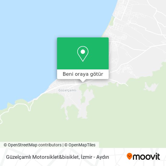 Güzelçamlı Motorsiklet&bisiklet harita