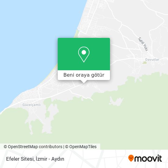 Efeler Sitesi harita
