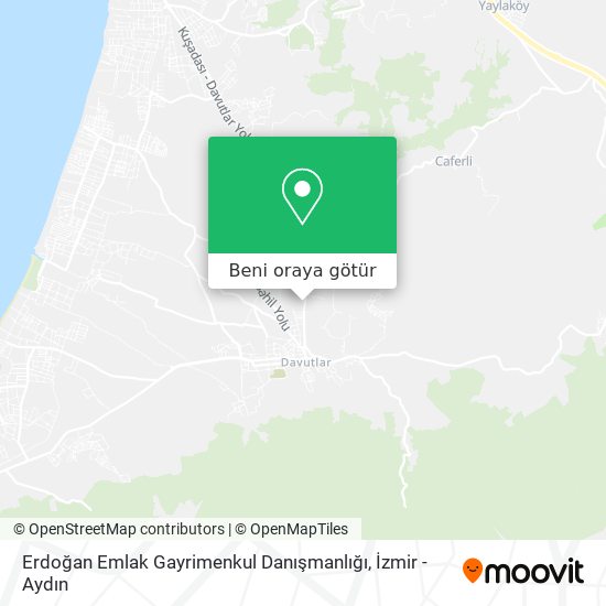 Erdoğan Emlak Gayrimenkul Danışmanlığı harita