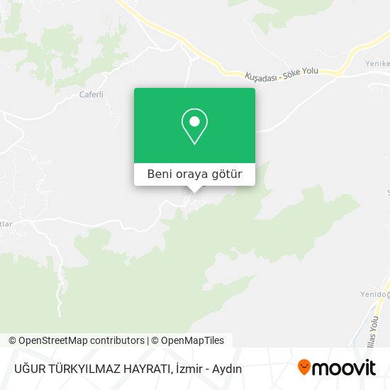 UĞUR TÜRKYILMAZ HAYRATI harita