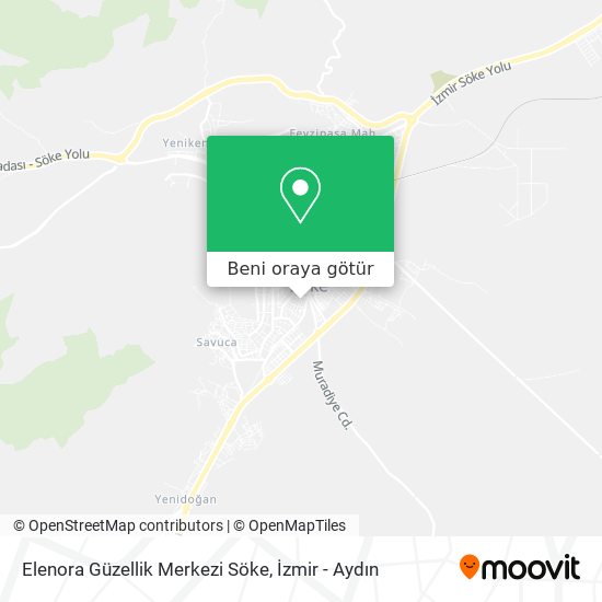 Elenora Güzellik Merkezi Söke harita