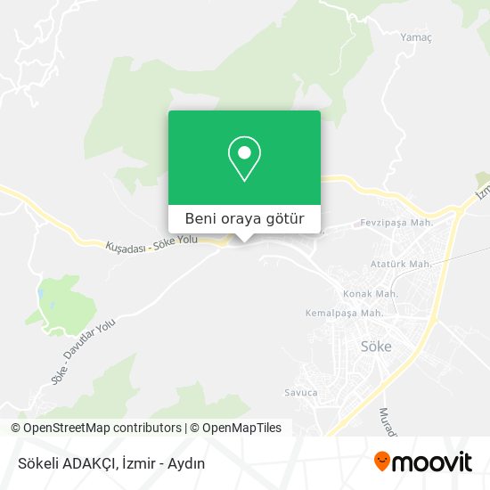 Sökeli ADAKÇI harita
