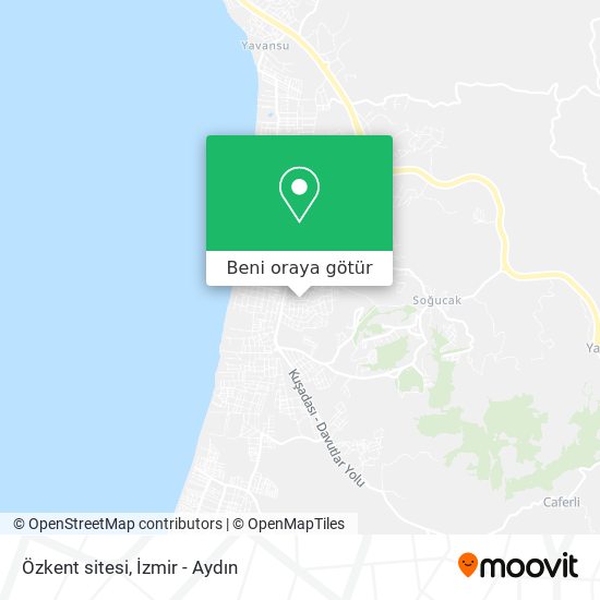 Özkent sitesi harita