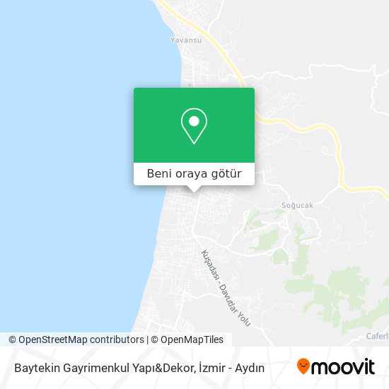 Baytekin Gayrimenkul Yapı&Dekor harita