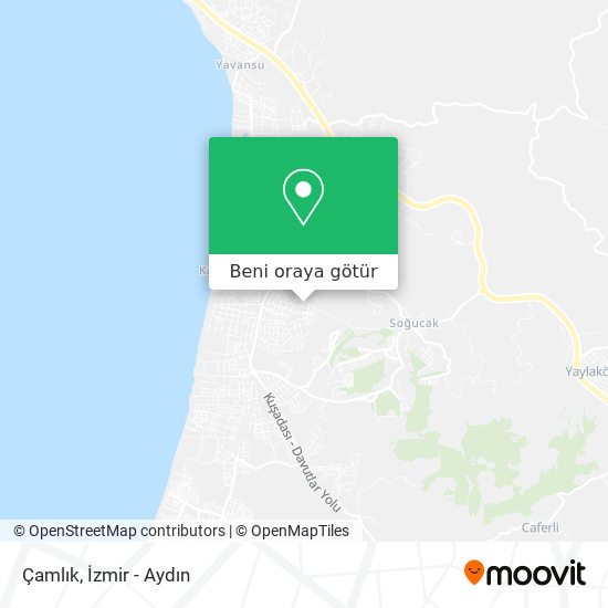 Çamlık harita