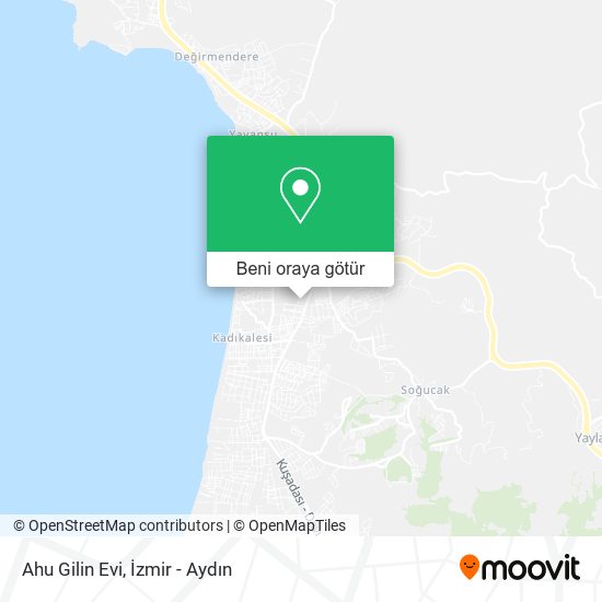Ahu Gilin Evi harita