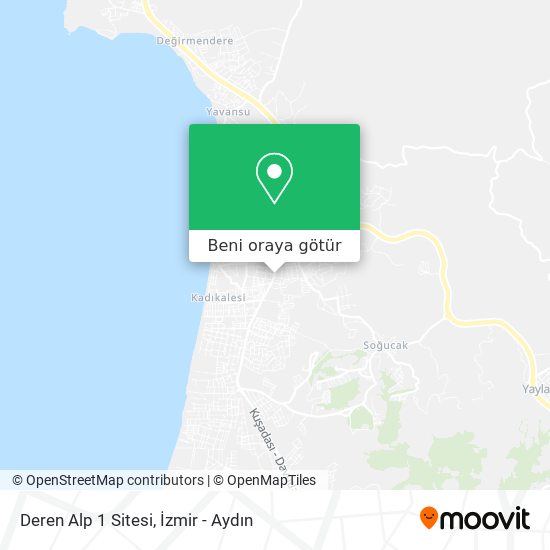 Deren Alp 1 Sitesi harita