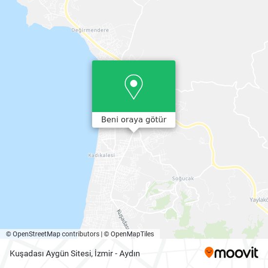 Kuşadası Aygün Sitesi harita