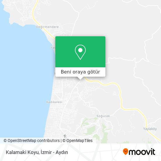 Kalamaki Koyu harita