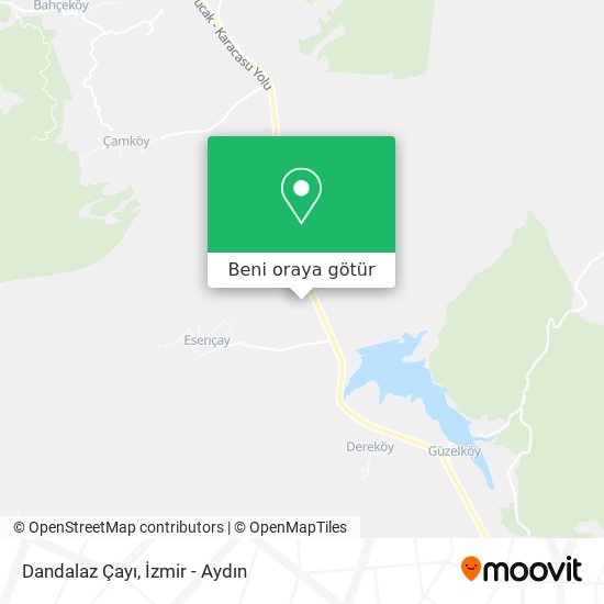 Dandalaz Çayı harita