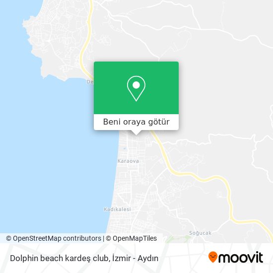 Dolphin beach kardeş club harita