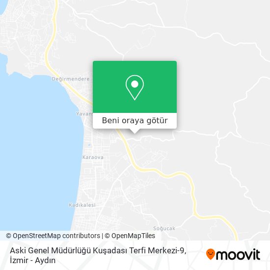 Aski Genel Müdürlüğü Kuşadası Terfi Merkezi-9 harita