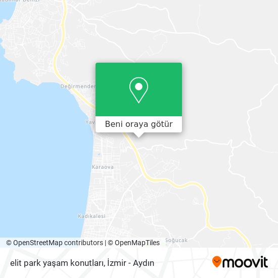 elit park yaşam konutları harita