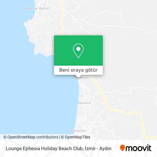 Lounge Ephesia Holiday Beach Club harita