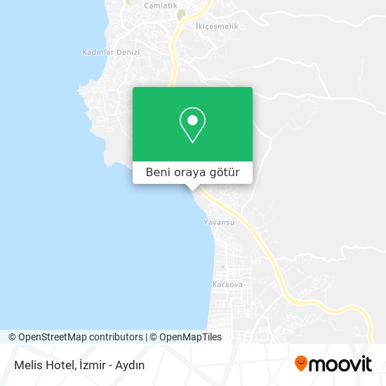 Melis Hotel harita