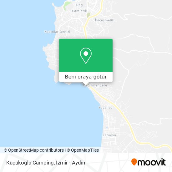 Küçükoğlu Camping harita