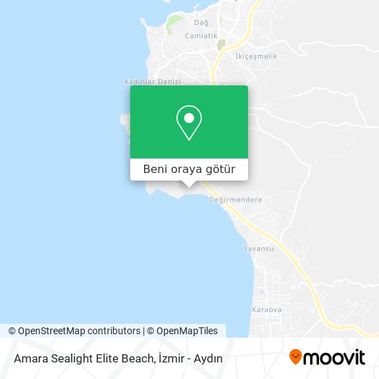Amara Sealight Elite Beach harita