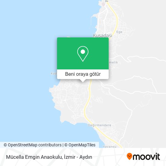Mücella Emgin Anaokulu harita