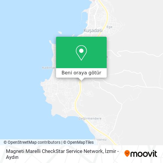 Magneti Marelli CheckStar  Service Network harita
