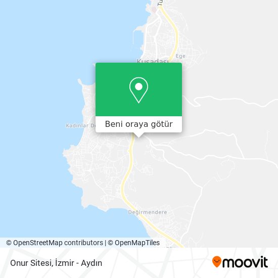 Onur Sitesi harita