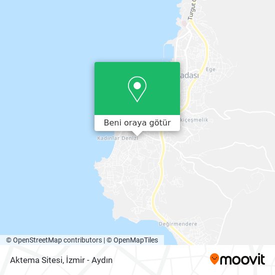 Aktema Sitesi harita