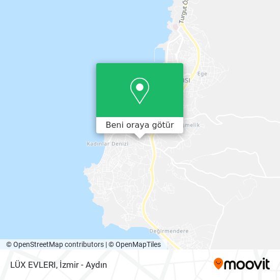 LÜX EVLERI harita