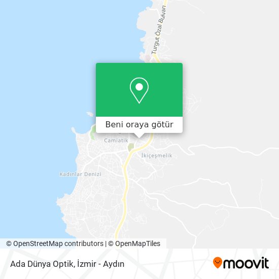 Ada Dünya Optik harita