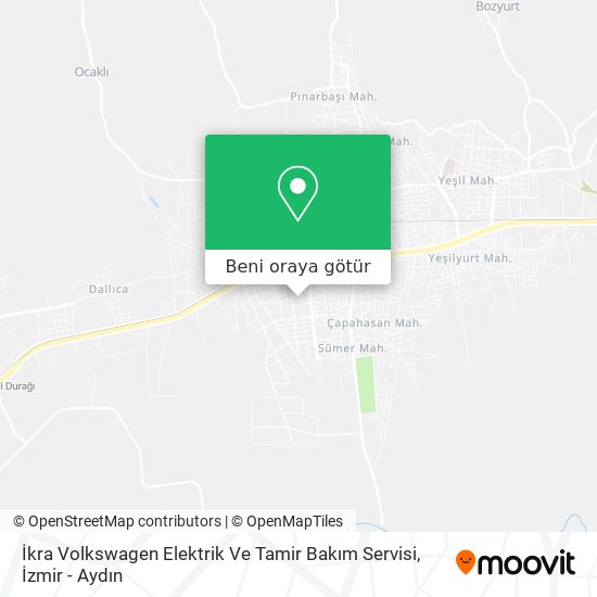 İkra Volkswagen Elektrik Ve Tamir Bakım Servisi harita