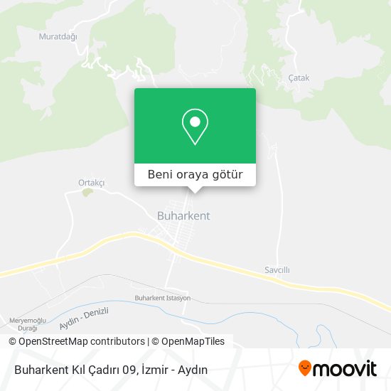 Buharkent Kıl Çadırı 09 harita