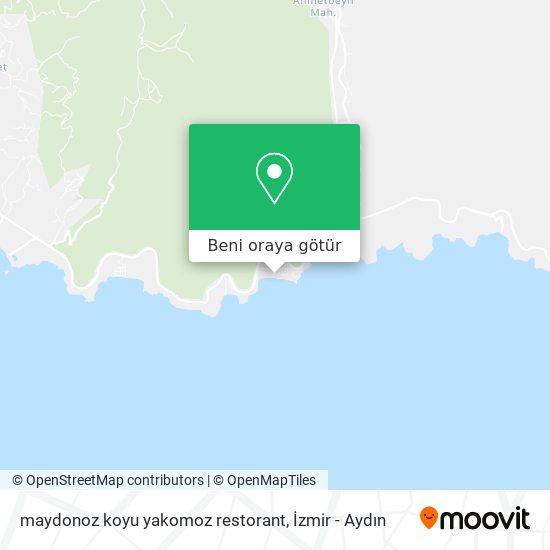 maydonoz koyu yakomoz restorant harita