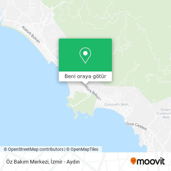 Öz Bakım Merkezi harita