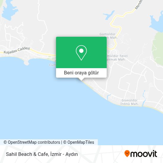 Sahil Beach & Cafe, İzmir nerede, otobüs ile nasıl gidilir?