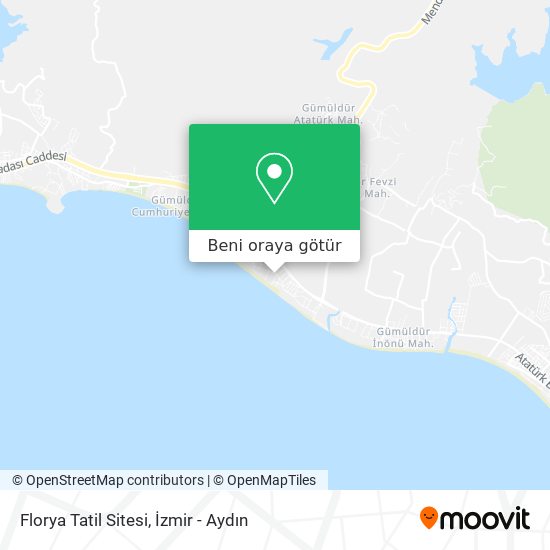 Florya Tatil Sitesi harita
