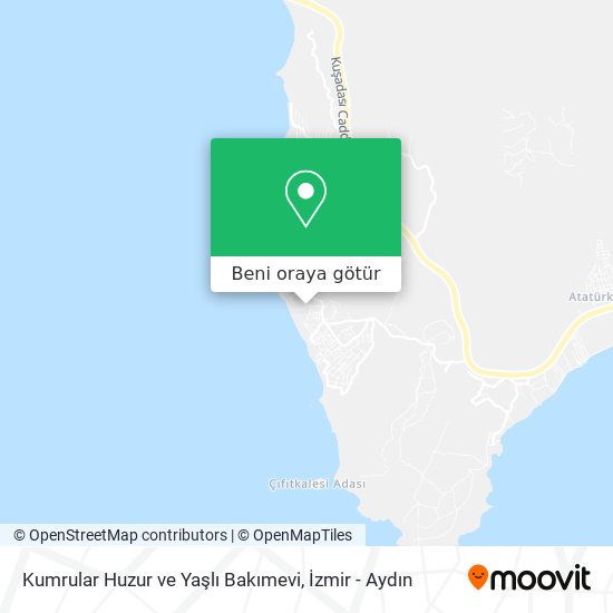 Kumrular Huzur ve Yaşlı Bakımevi harita