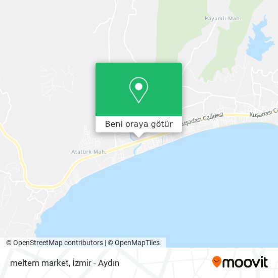 meltem market harita