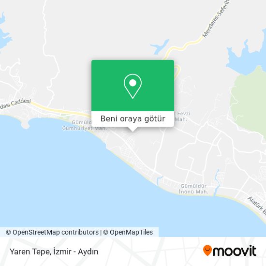 Yaren Tepe harita