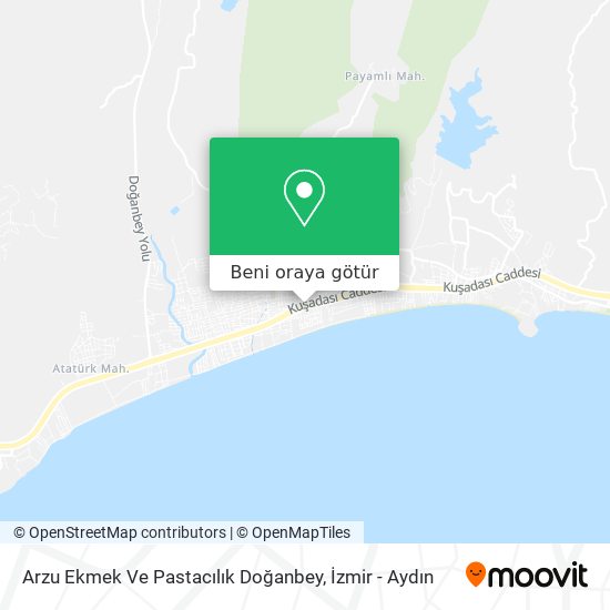 Arzu Ekmek Ve Pastacılık Doğanbey harita