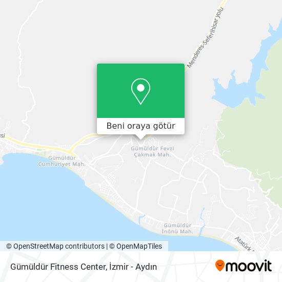 Gümüldür Fitness Center harita