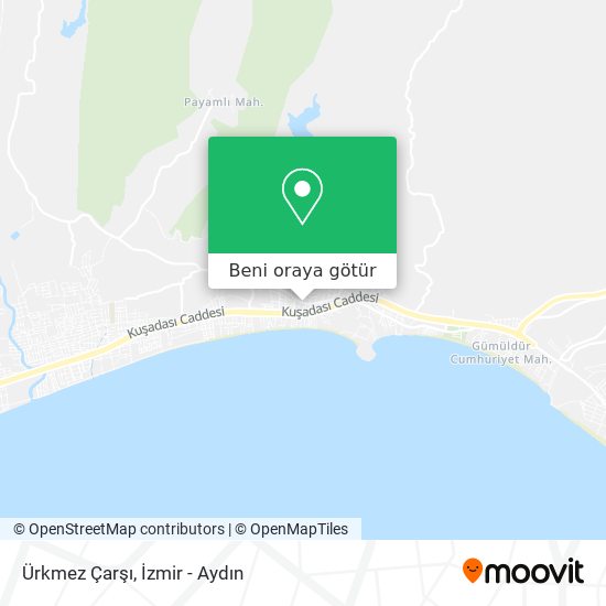 Ürkmez Çarşı harita