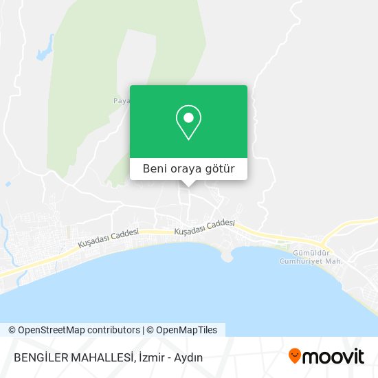 BENGİLER MAHALLESİ harita