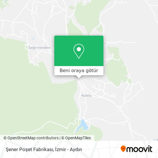 Şener Poşet Fabrikası harita
