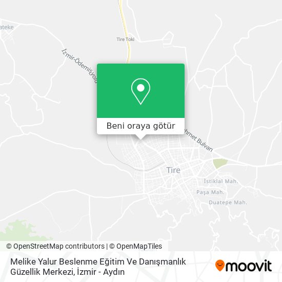 Melike Yalur Beslenme Eğitim Ve Danışmanlık Güzellik Merkezi harita